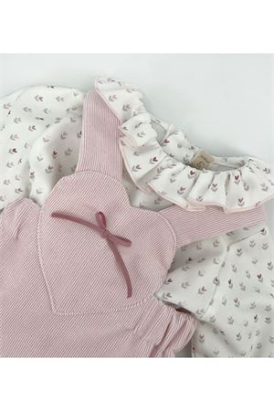 Completino con body in puro cotone organico LA STUPENDERIA KIDS | TBCT02V43.